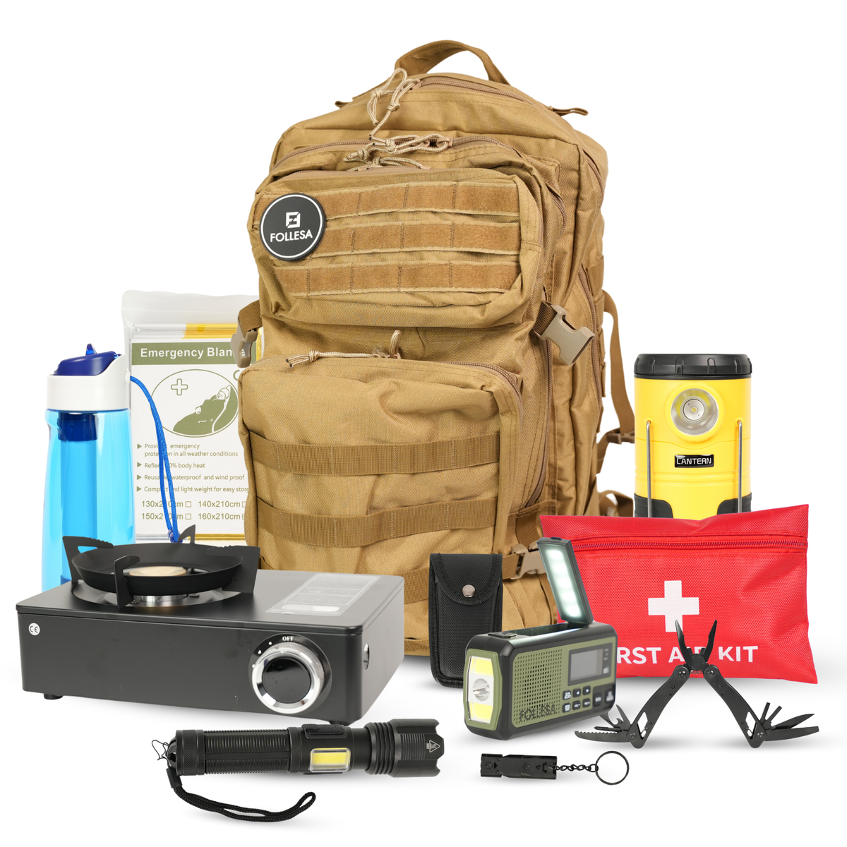 FOLLESA® Emergency Kit - Complete Emergency Kit
