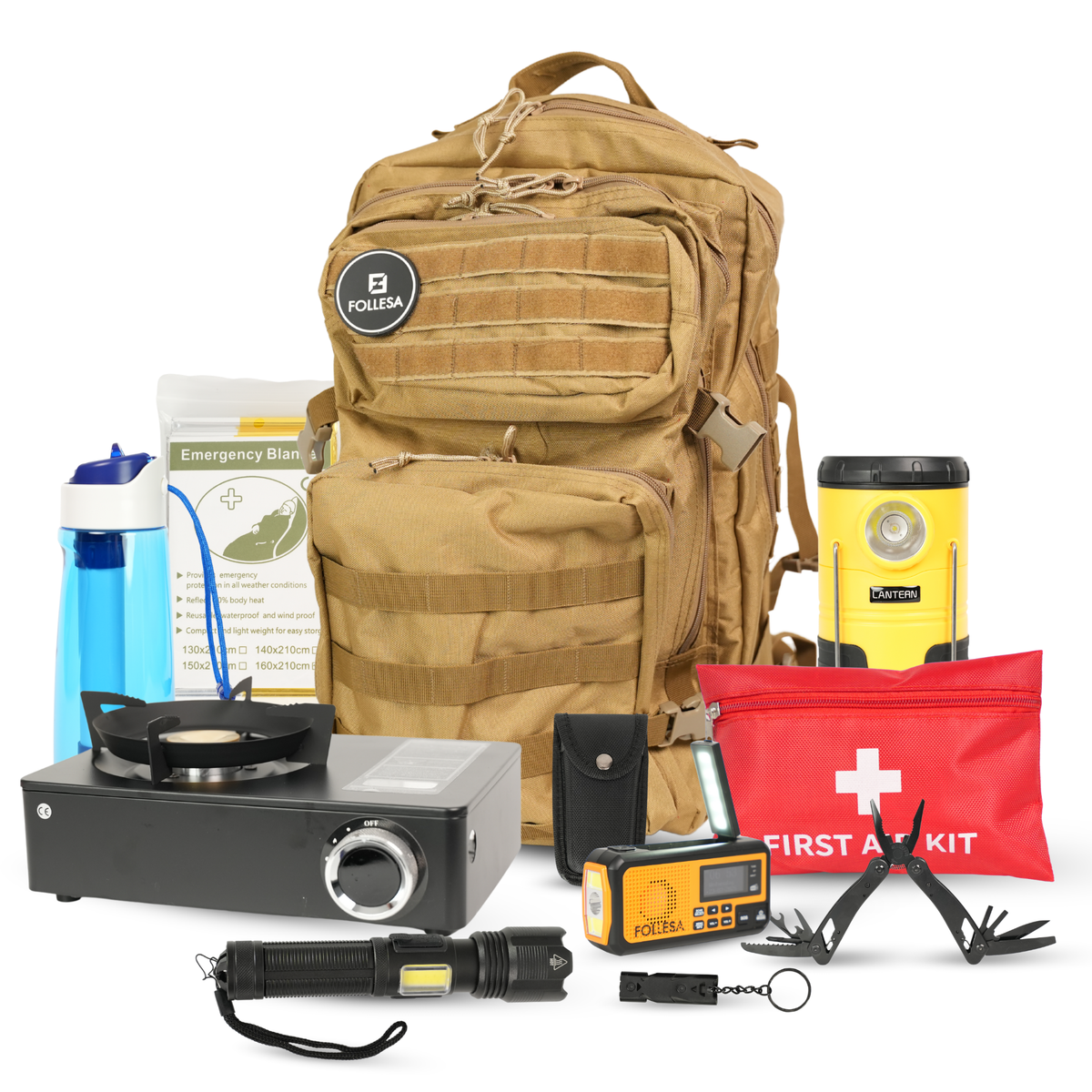 FOLLESA® Emergency Kit - Complete Emergency Kit