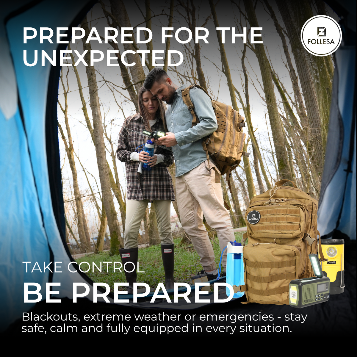 FOLLESA® Emergency Kit - Complete Emergency Kit
