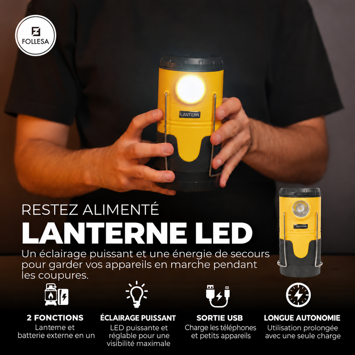 FOLLESA® Kit d'urgence - Kit d'urgence complet