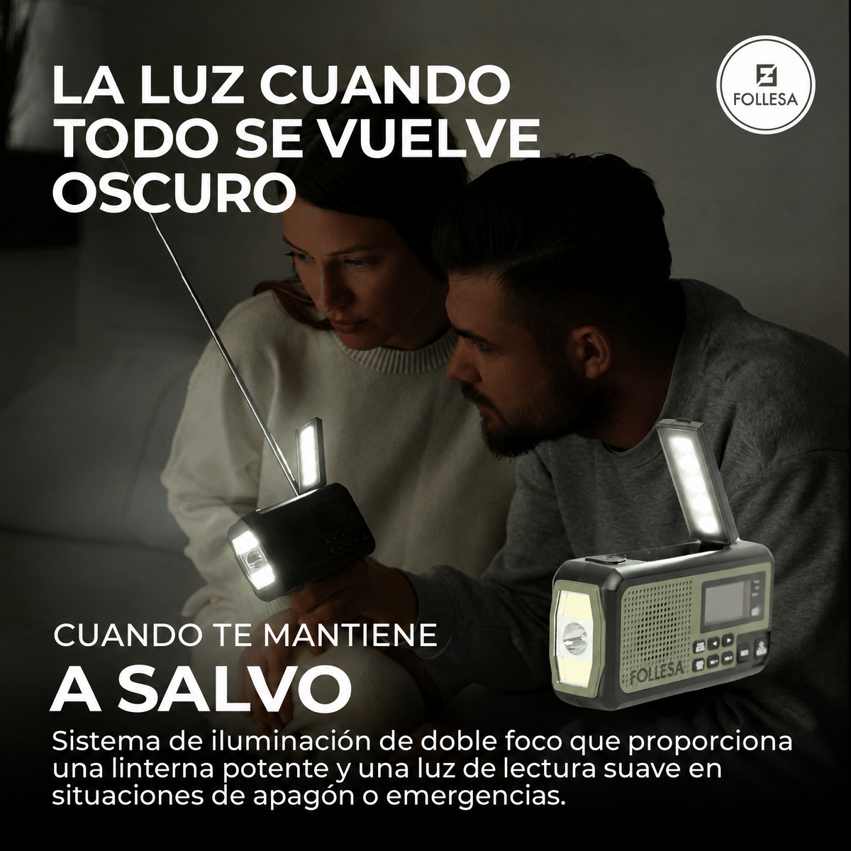 Radio de emergencia FOLLESA DAB-373BT – imagen 9