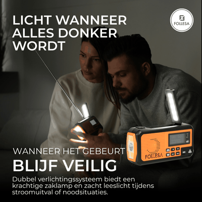 Radio de secours FOLLESA® DAB-373BT