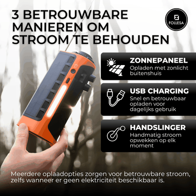 Follesa® NoodRadio 2200 mAh