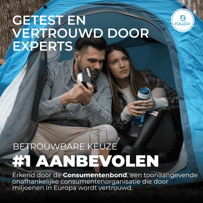 Follesa DAB-373BT green noodradio met zonnepaneel, handzwengel en powerbank voor noodgevallen #kleur_green