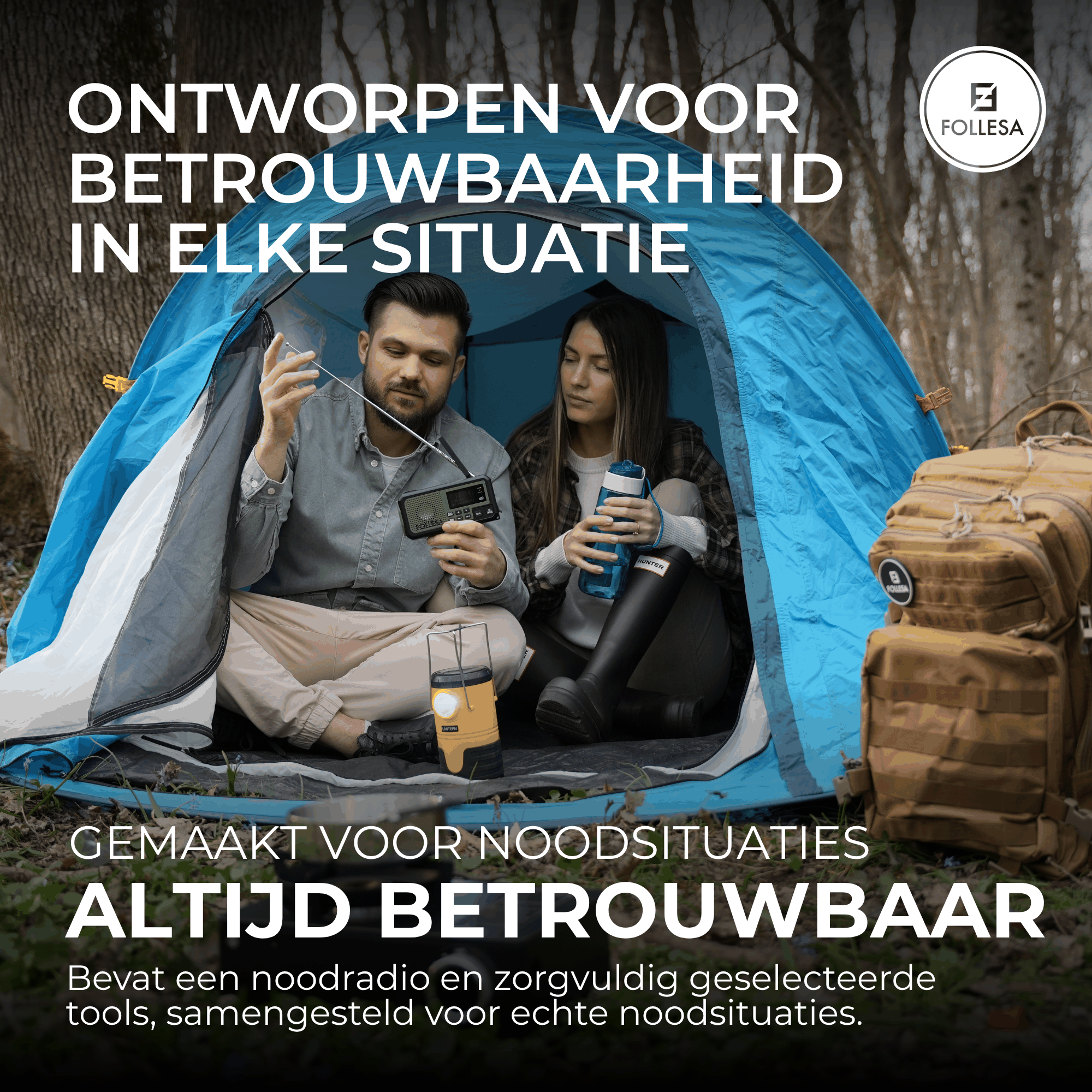 FOLLESA® Noodpakket - Complete Noodpakket