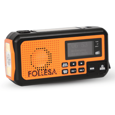 Radio de secours FOLLESA® DAB-373BT