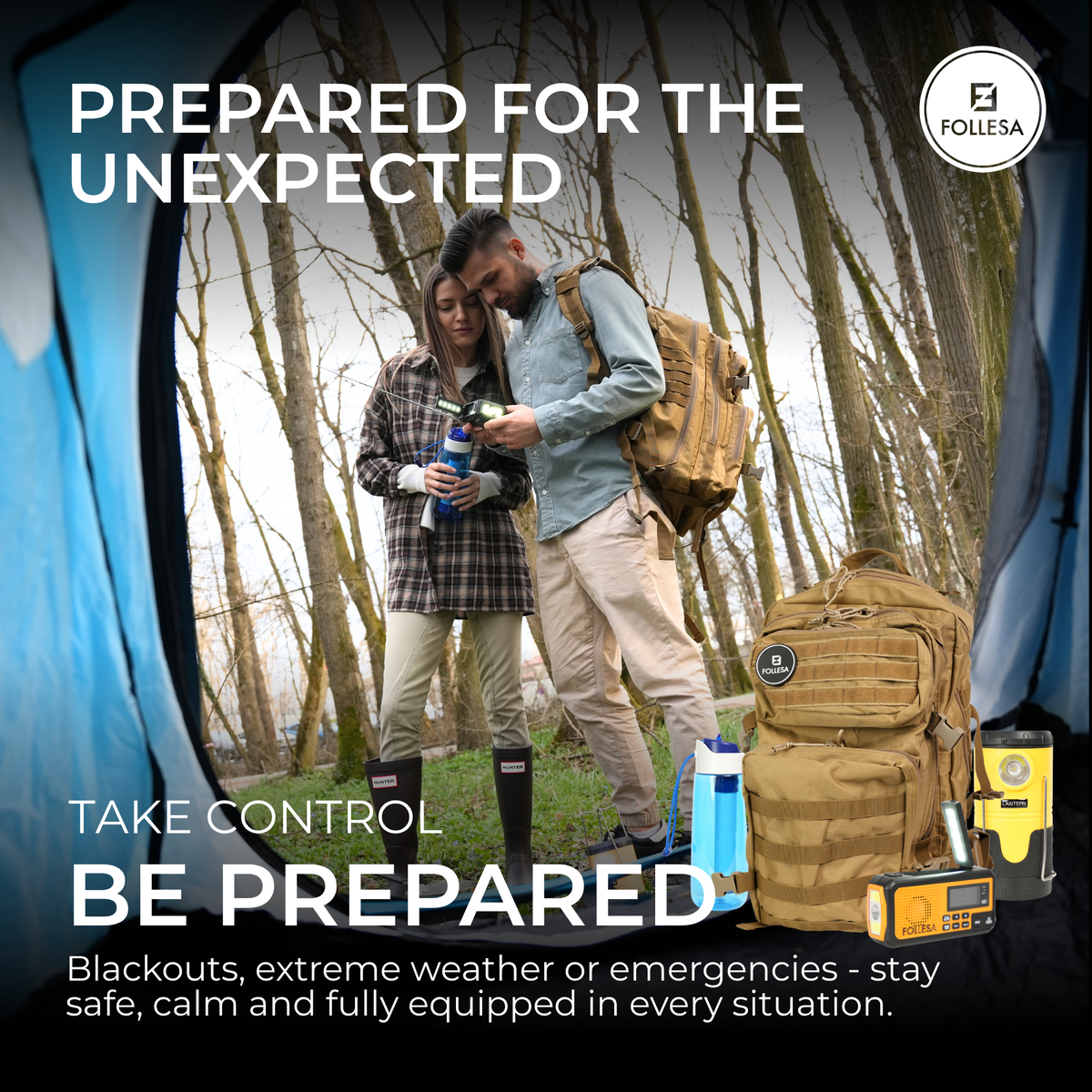 FOLLESA® Emergency Kit - Complete Emergency Kit