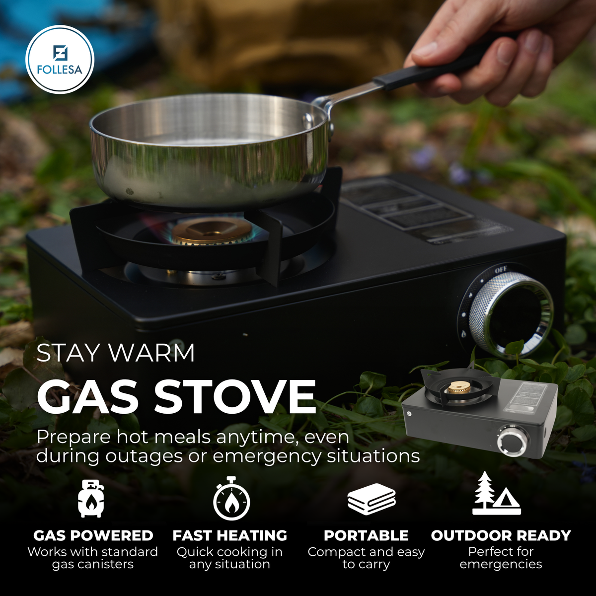 FOLLESA® Emergency Kit - Complete Emergency Kit