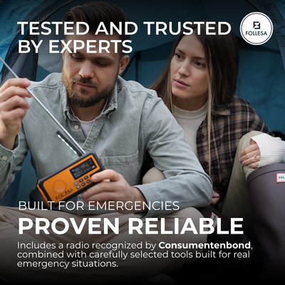 FOLLESA® Emergency Kit - Complete Emergency Kit