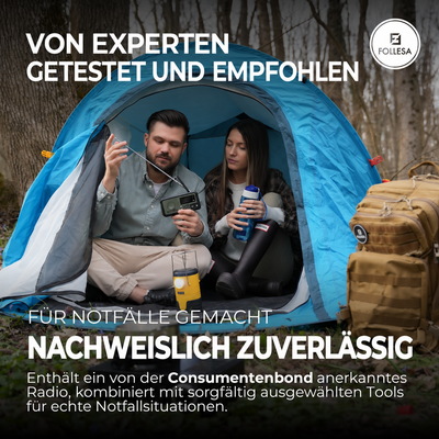 FOLLESA® Notfallpaket - Komplettes Notfallpaket