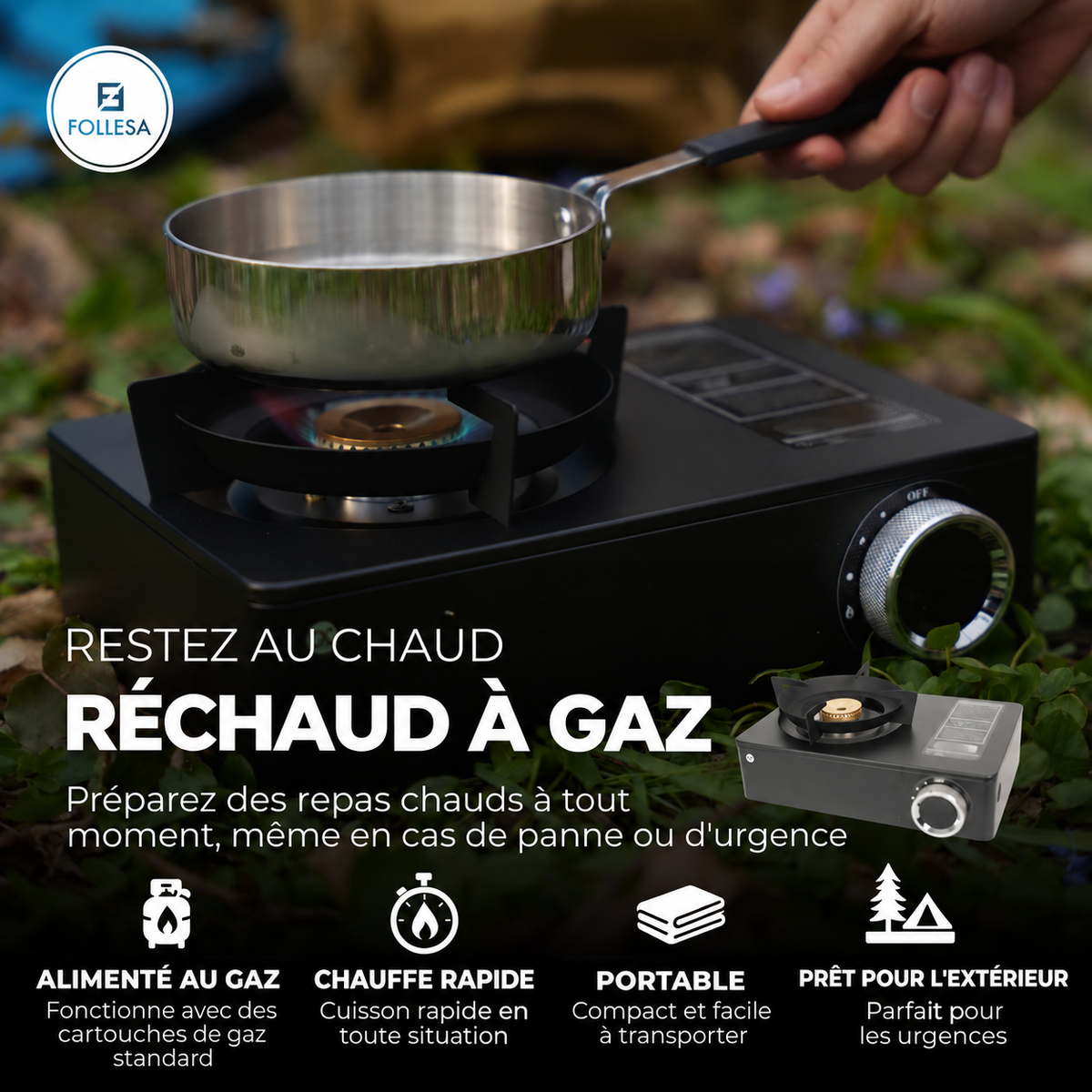 FOLLESA® Kit d'urgence - Kit d'urgence complet
