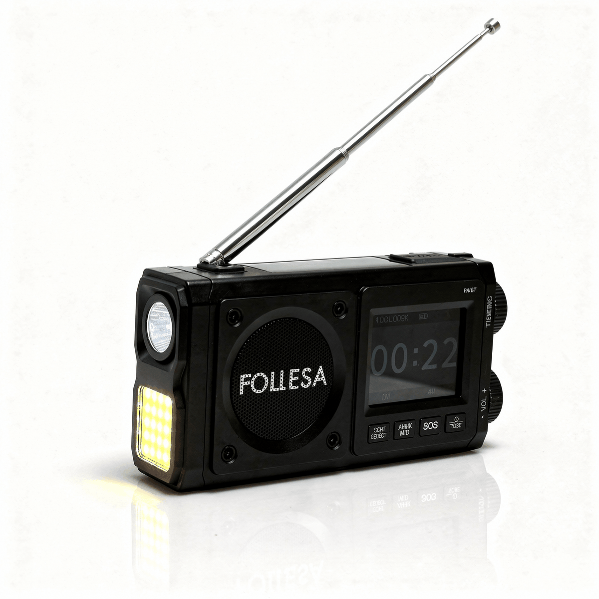 FOLLESA® DAB-383BT Noodradio. Ultra Edition
