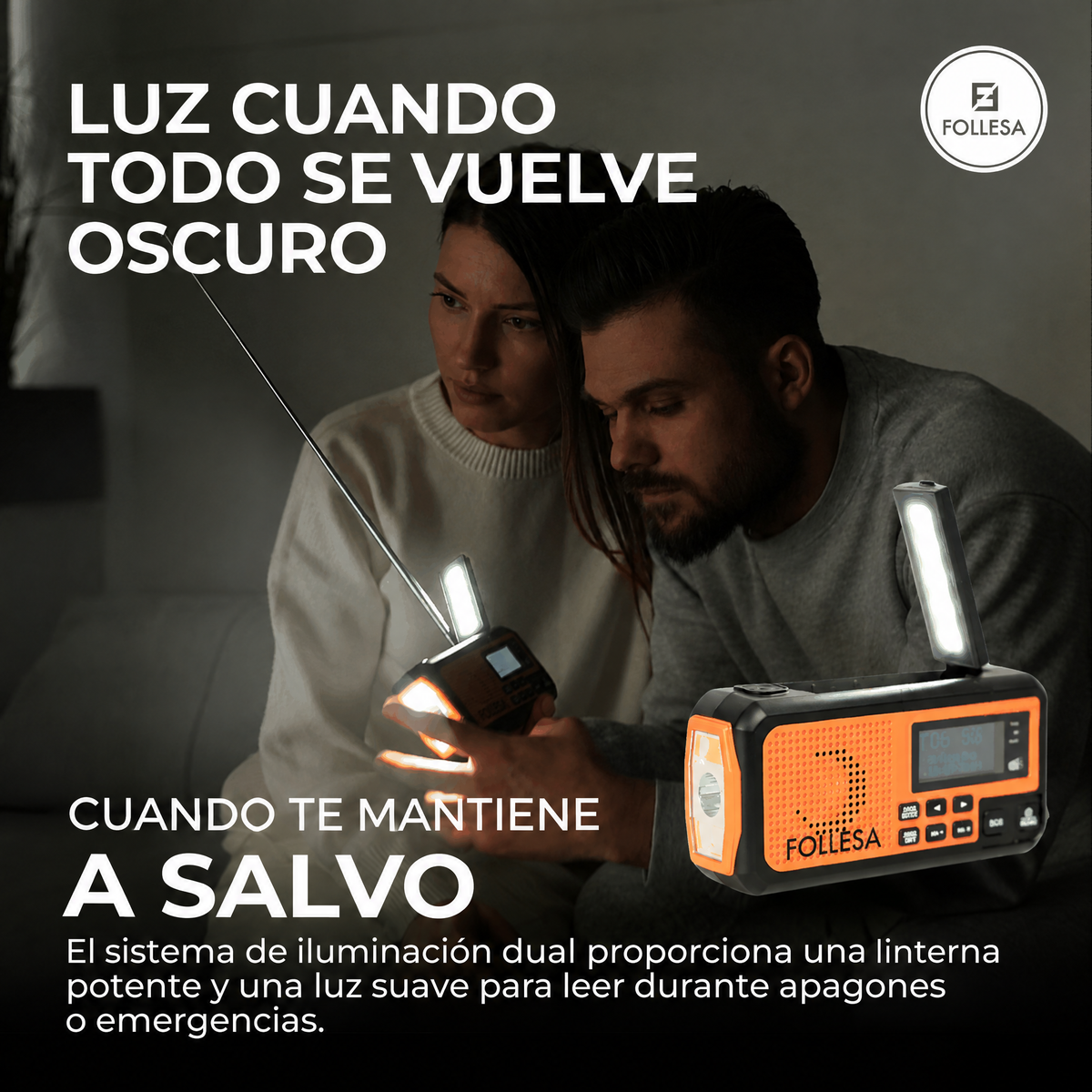 Radio de emergencia FOLLESA DAB-373BT – imagen 14