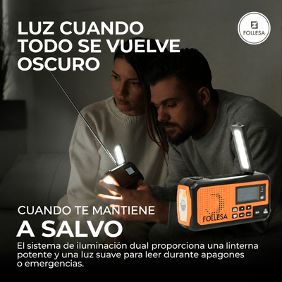 Radio de emergencia FOLLESA DAB-373BT – imagen 14