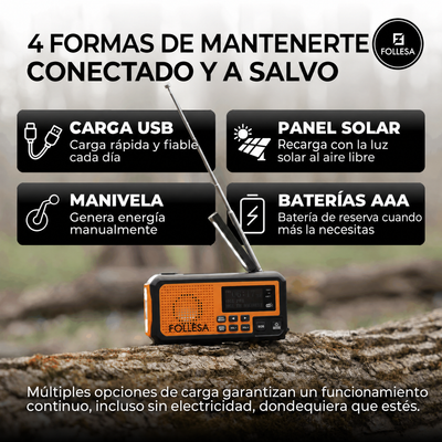 Radio de emergencia FOLLESA DAB-373BT – imagen 18