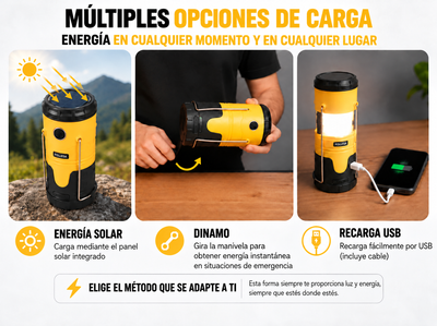 Linterna de camping LED FOLLESA 5000 mAh – imagen 37