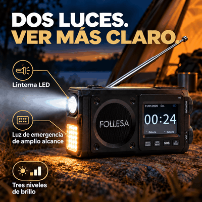 Radio de emergencia FOLLESA DAB-383BT Ultra Edition – imagen 46