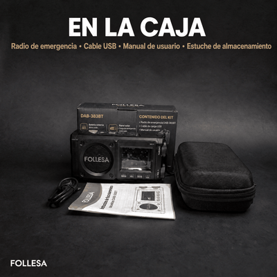 Radio de emergencia FOLLESA DAB-383BT Ultra Edition – imagen 47