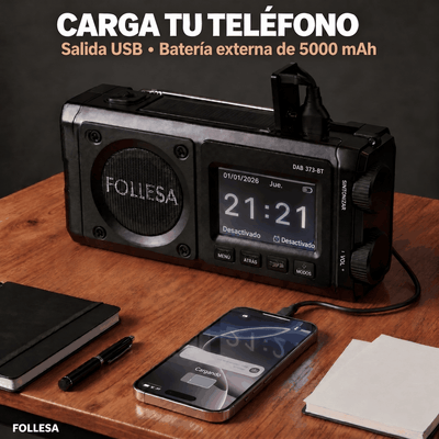 Radio de emergencia FOLLESA DAB-383BT Ultra Edition – imagen 44