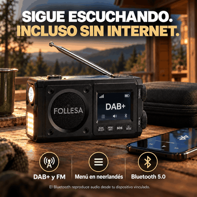 Radio de emergencia FOLLESA DAB-383BT Ultra Edition – imagen 50